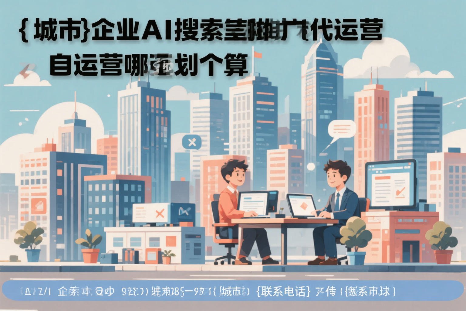 泉州企业AI搜索推广代运营和自运营哪个更划算