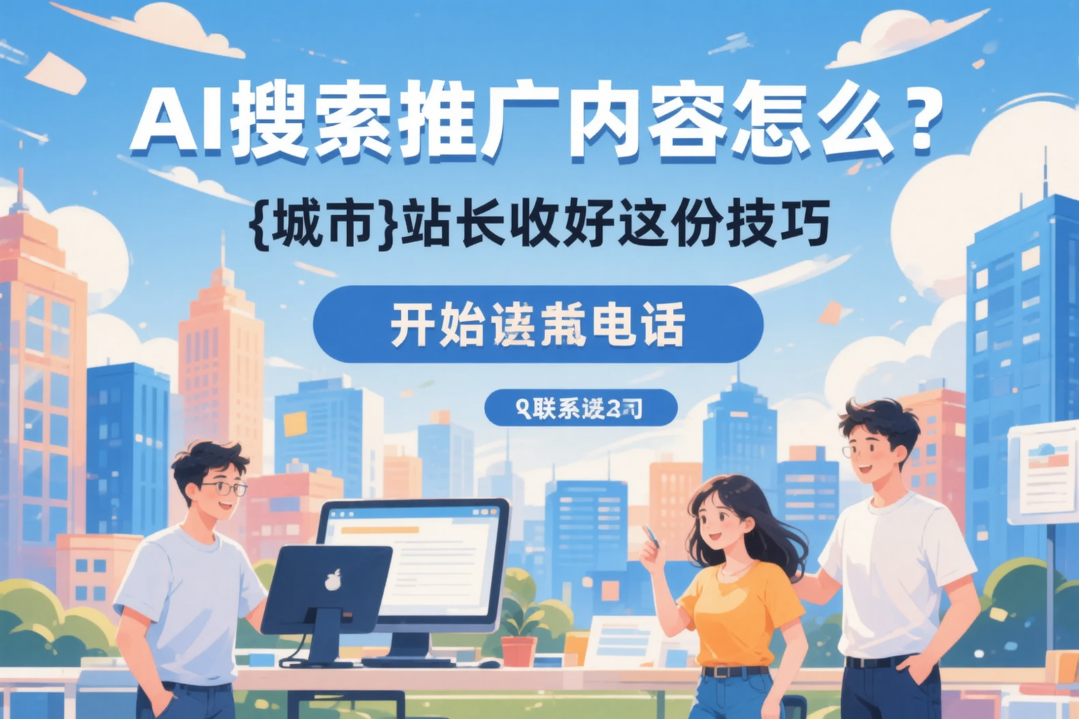 AI搜索推广内容怎么写？泉州站长收好这份技巧