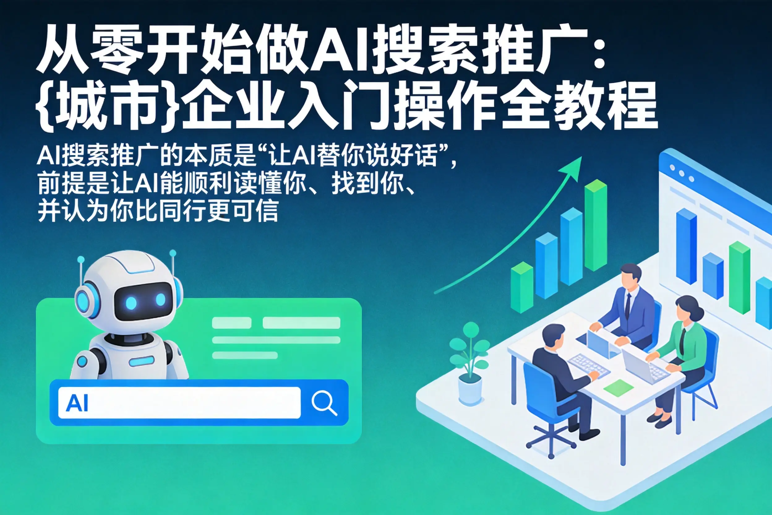 从零开始做AI搜索推广:泉州企业入门操作全教程
