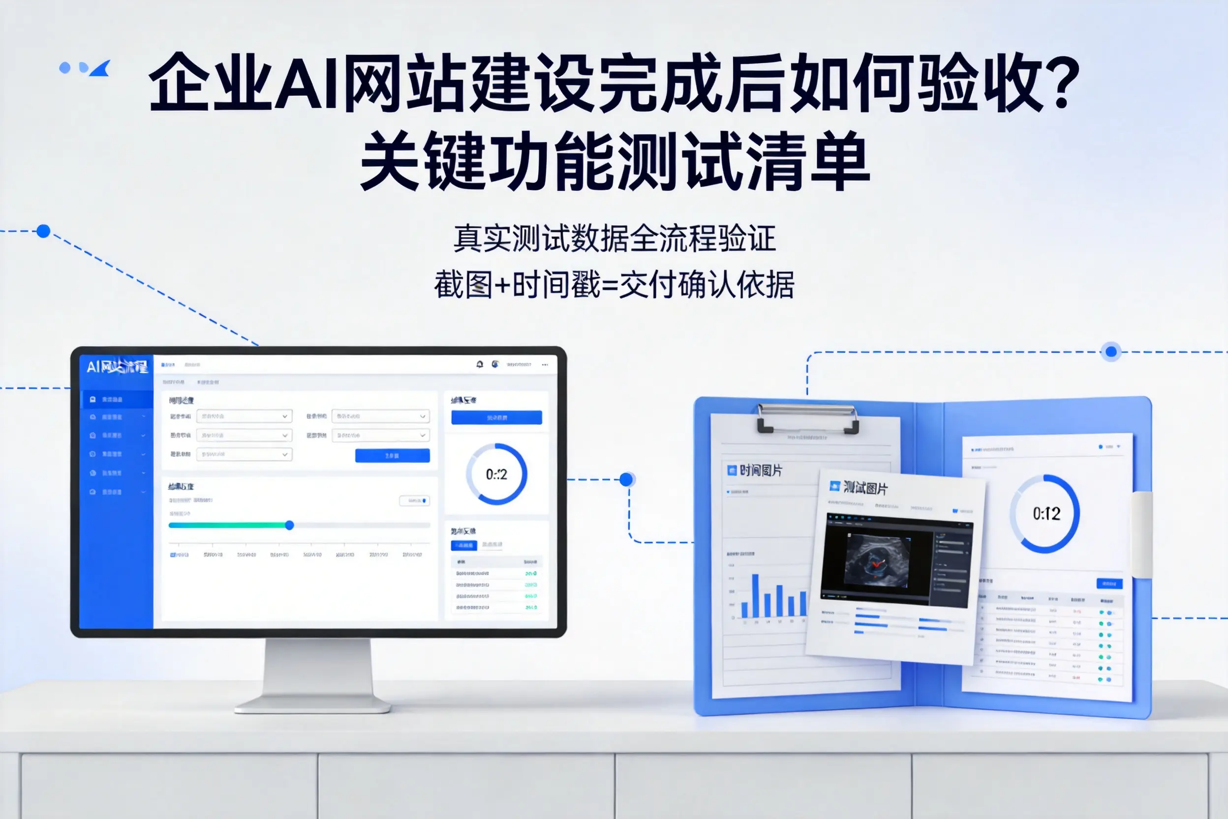 泉州企业AI网站建设完成后如何验收?关键功能测试清单