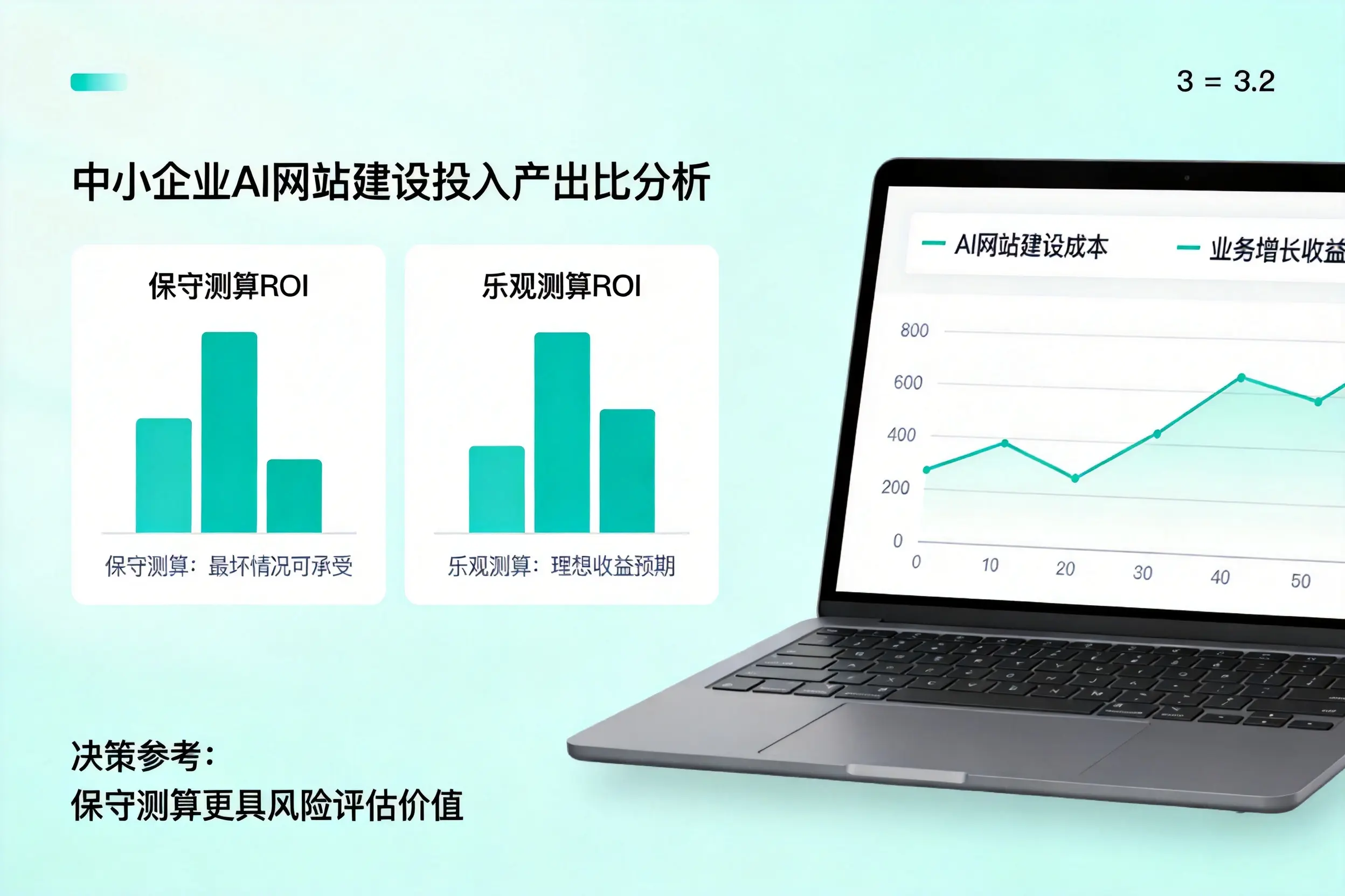 泉州中小企业AI网站建设投入产出比怎么算？先看这份分析